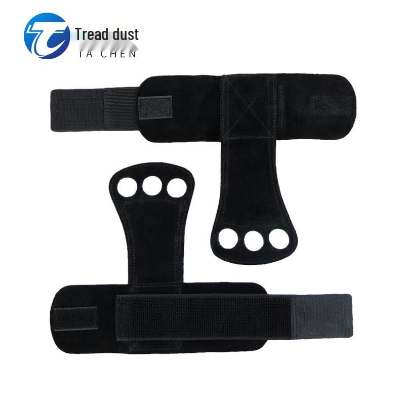 Three-Hole Weightlifting Grip Gloves