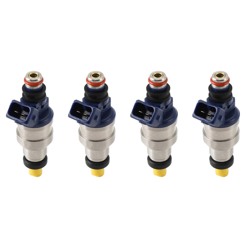 4Pcs Fuel Injectors INP-065 Fit for Mitsubishi 2.4L L4 1994-1999 842-12147 MDH275