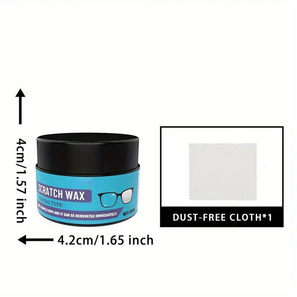 

Lens Polishing Agent Eyeglass Scratch Repair Wax Eyeglass Cleaner Repair Paste Glass Polishing Wax Eyeglass Repair Cream