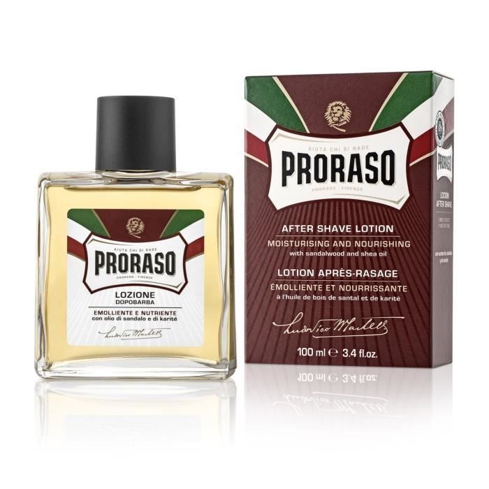Lotion Après rasage Karité et Santal - Proraso