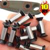 10/2 STÜCK Messergriff Bolzen Nieten Schuppen Schraube Befestigungsmutter DIY Herstellungsmaterial Sechskantkopf Messer Befestigungsschrauben Kit für 5mm Loch