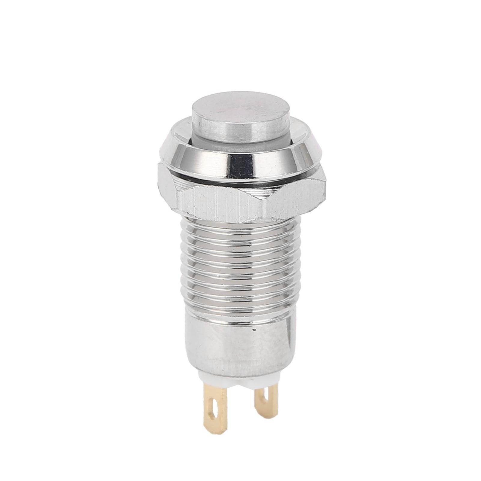 

8mm Waterproof Momentary Push Button Switch Stainless Steel Push Button Start Switch 3V