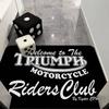 T-Triumph Motocykl Logo Wycieraczka Pokój Dziecięcy Dekoracja Sypialni Balkon Antypoślizgowa Wycieraczka Wycieraczka do Salonu Dywanik