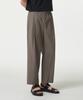 Musinsa Standard Cooling Loose Tapered Elastic Waist Pants [Dusty Beige]