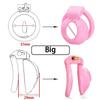 Men's Chastity Lock Sissy Clip Penis Training DevicePanty Chastity Lock Male Mimic Female Pussy Training Clip Bondage Cock Cage