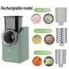 Electric Vegetable Chopper & Slicer: Cutter, Grater, Potato Slicer