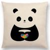Latest Cartoon Animals Interesting Deer Panda Sheep Bulldog Chameleon Colourful Cushion Cover Car Sofa Throw Pillow Case