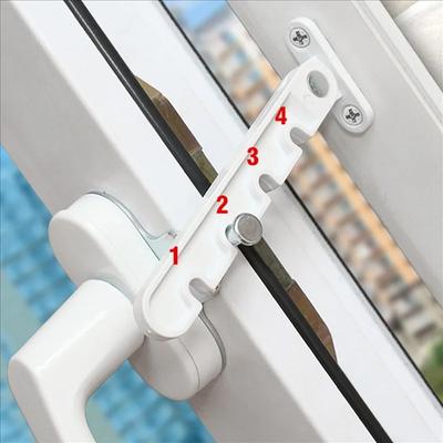 Top Valley Window Lock, Window Limiter, Safety Protection Lock, Casement Window, Inner Window Buckle, Anti Fall, Floor Wind Hook
