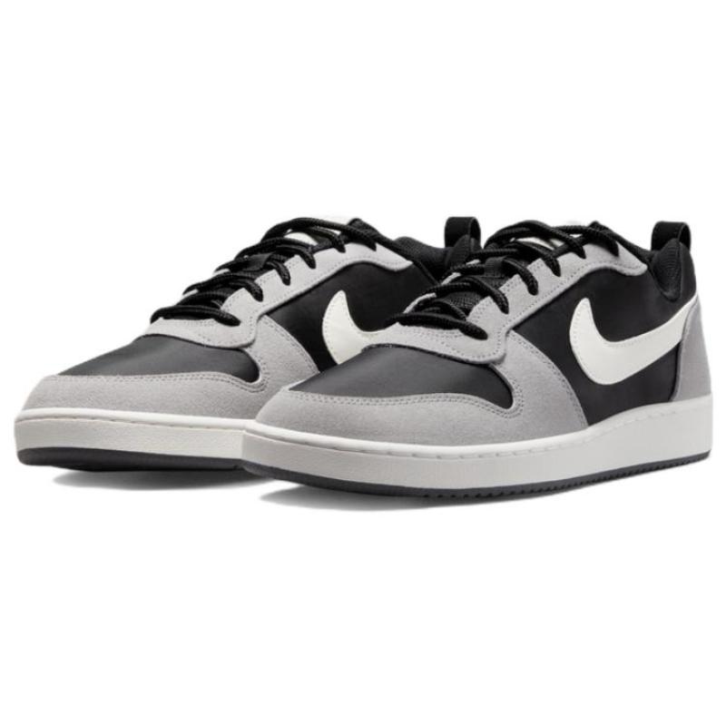 Nike Court Borough Low Premium 'Black Grey Sail'  Sneakers  844881-005