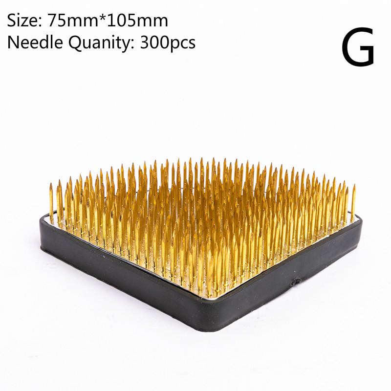 Multi-sizes Florist Floral Arrangement Copper Pin Frog Prong Brass Needle Fixed Tools Japanese Ikebana Kenzan Garden Bonsai Base