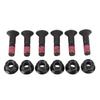 6 Sets Sprocket Bolt and Nut Kit M8 X 32mm Iron Motorcycle Sprocket Bolts Nuts Kit for YZ YZF