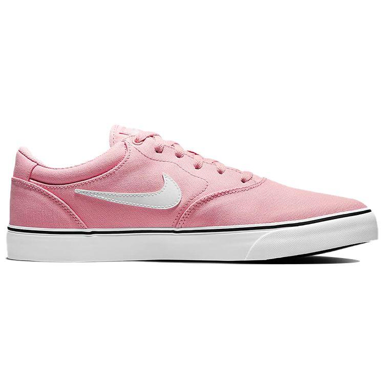 Nike Chron 2 Canvas SB Pink Glaze Unisex Sneakers Black White DM3494-602