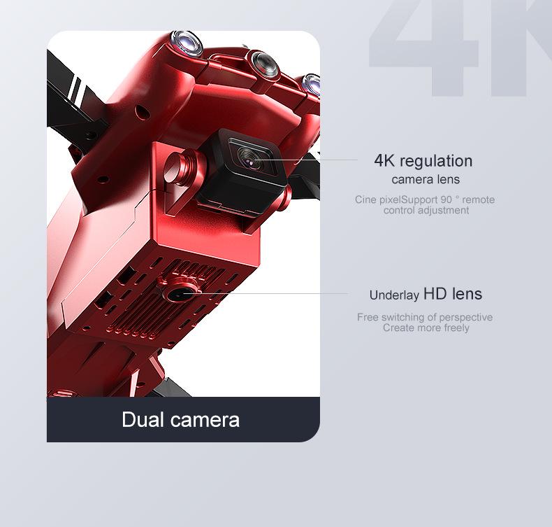 YP1 Drone HD: Dual Camera, Optical Flow Obstacle Avoidance, Remote Control Aircraft Toy for Kids