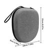 High-Capacity Headset Headphone Case Earphones Shockproof Storage Box Hard Shell Eva Headphone Zipper Protective Bag Universal
