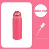 24/32oz Große Kapazität Edelstahl Thermobecher für Outdoor Camping Strand Tragbarer Tumbler Vakuumflaschen Thermoskanne Wasserflasche