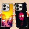 PNL QLF Rapper Singer Soft Phone Case For Xiaomi Poco X7 X8 Pro Max X6 X5 X3 F8 Ultra F7 M8 M7 M5S Redmi 15C 15A 15 14C 13C 12C