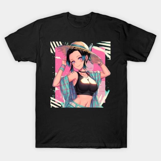 Shinobu Kocho Waifu Shirt Anime Demon Slayer Kimetsu No Yaiba T Shirt V2 S