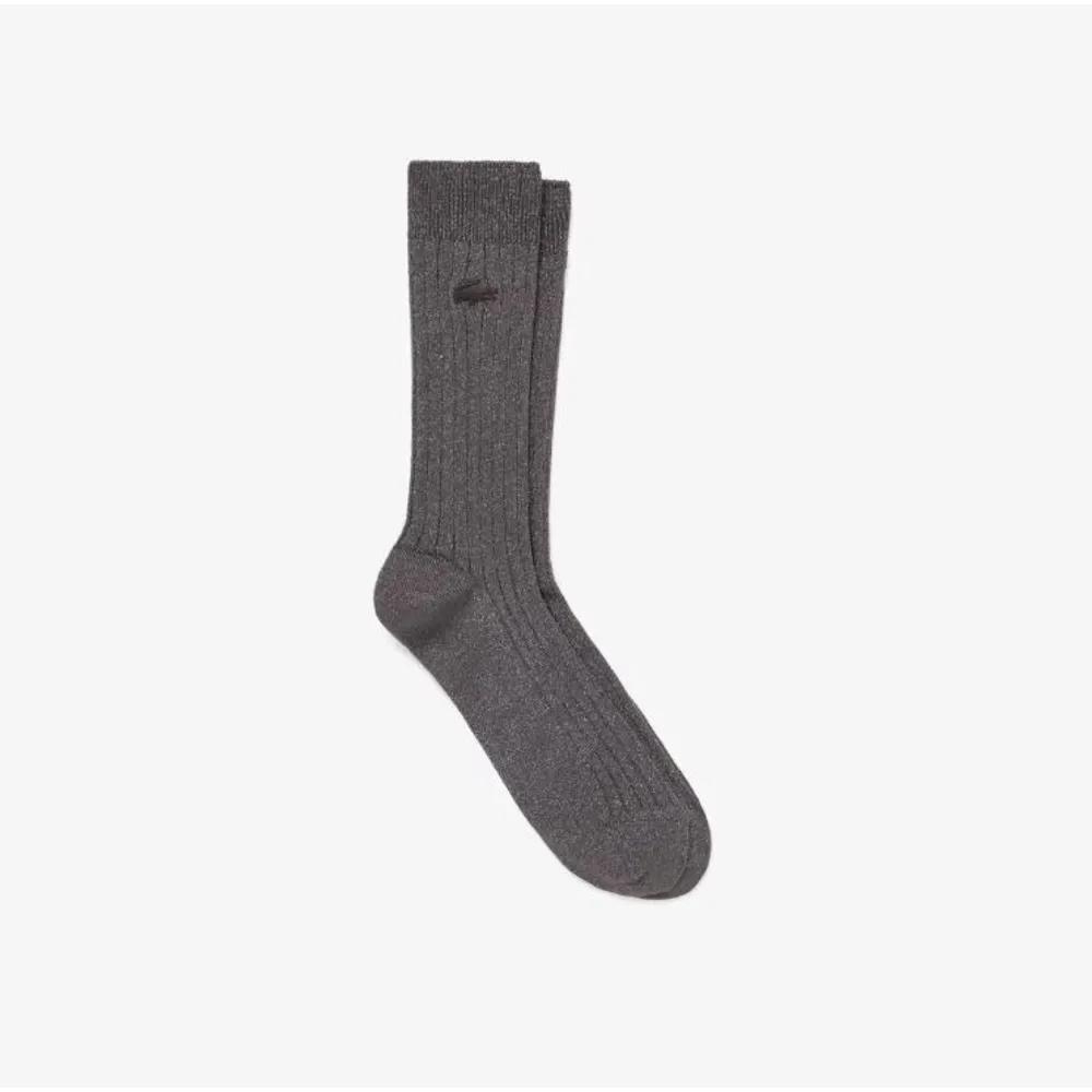 25FW Women s Lurex Mid-calf Socks RA113E-55N-SKB RA113E-55N-SKB SKB (Brown)