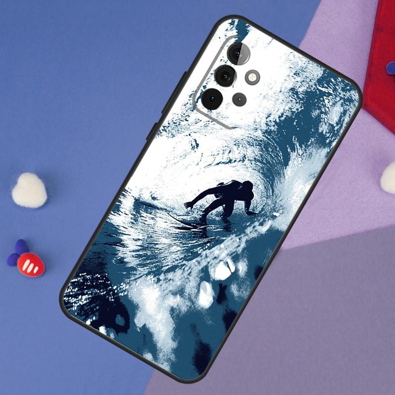 Surfer Surf Hang Loose Shak Case For Samsung Galaxy A13 A16 A26 A36 A56 A06 A55 A35 A15 A54 A34 A14 A53 A12 A22 A32 A52