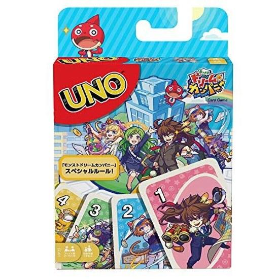 Mattel Game UNO Monster Dream Company 7 Years Up GDJ91