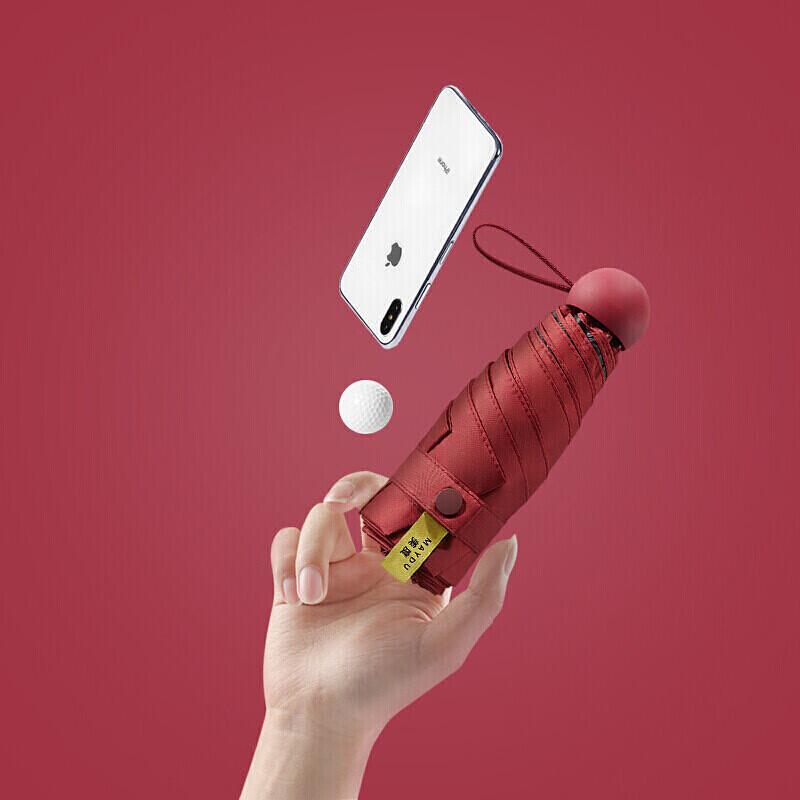 Meidu Mini 5-Fold Capsule Sun Umbrella