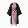 Nový cosplay kostým Kamado Nezuko Japonské anime Karnevalová párty Uniforma pro dospělé Dívčí Halloweenský kostým pro