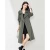 Elegant Mid-Length Women's Trench Coat