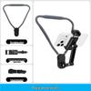 Magnetic Neck Phone Holder: First-Person View Chest Mount for Live Streaming, Cycling, and Anti-Shake Video Recording