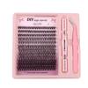 240 Clusters 10D100Dd Song Single Cluster False Eyelash Extension Set Diy Segmented Natural Dense Hair