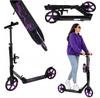 City Folding Scooter Trike Fix 200mm Black-purple