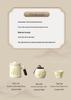 Portable Chinese Style Travel Tea Set for One Person - Outdoor Camping Teacup Kuaike Set