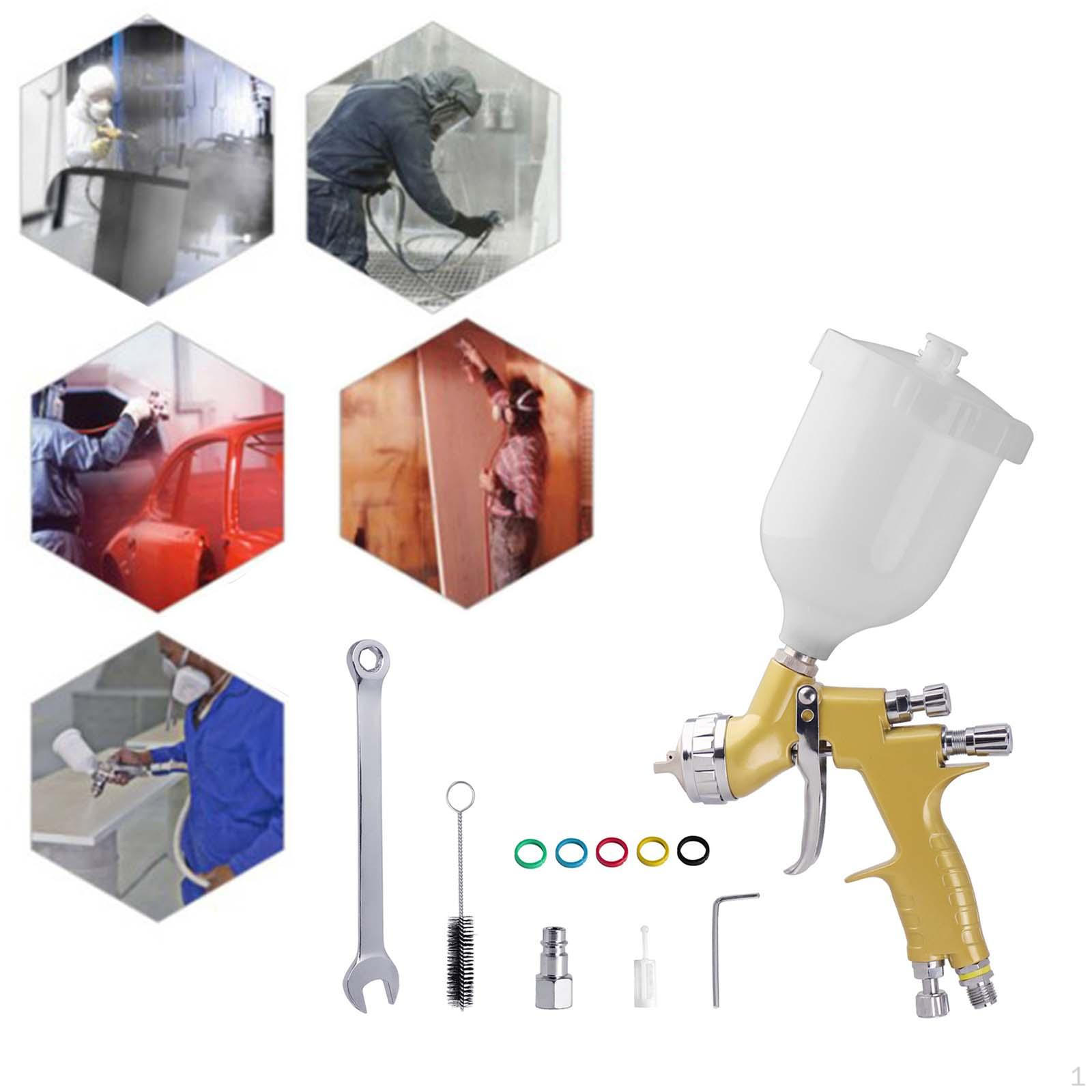 

Воздушный краскопульт пневматический художественный автомобильный базовый гаечный ключ для покраски потолка 1.3mm Nozzle