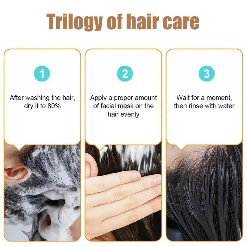 5 Sekunden Weiche Glatte Pflege Natürliche Reparatur Professionelle Magische Haarmaske Verhindert Trockenheit Spliss Repariert Schäden Frizz