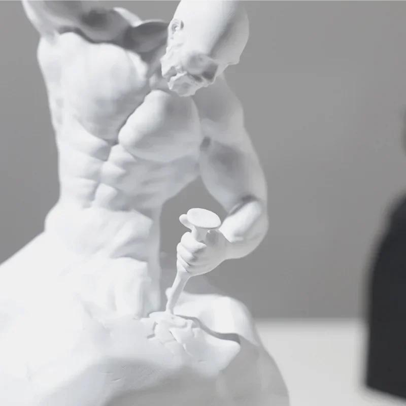 Moderne Kunstfiguren Skulpturen, Heimdeko, Wohnzimmer, Schnitzerei, Inspirierende Weiche Dekoration, Selbst modellierende Figuren Skulpturen