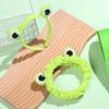 Søt Elastisk Korallfleece Morsom Frosk Ansiktsvask Hårbånd Hudpleie Hårband Sminke Pannebånd
