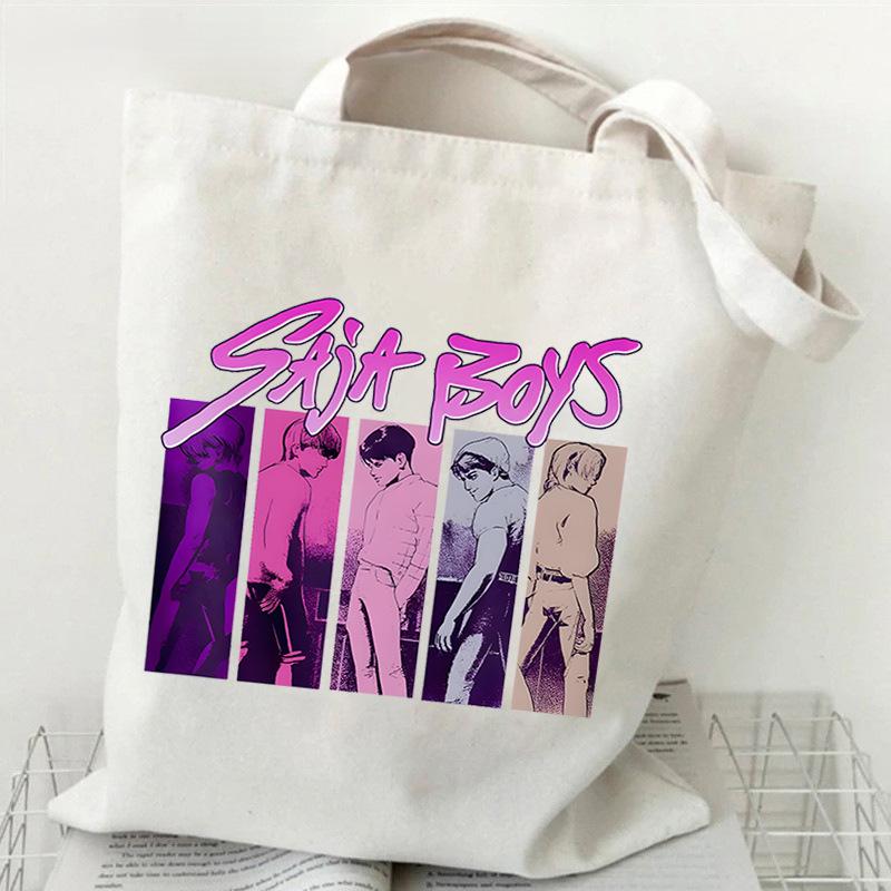 KPop Demon Hunters Student Everyday Versatile Shoulder Bag Fashion Demon Hunters Canvas Bag