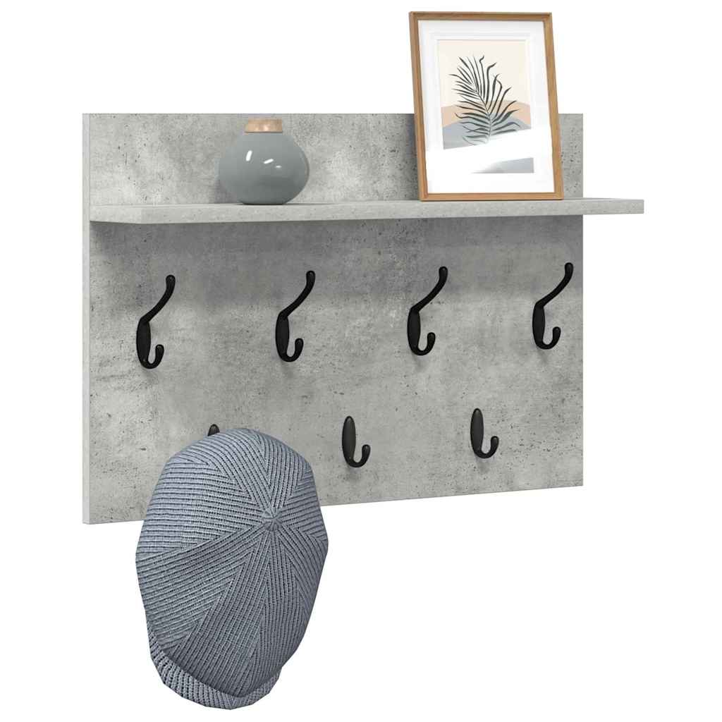 Wall Mounted Nightstand Wall Mount Concrete Grey