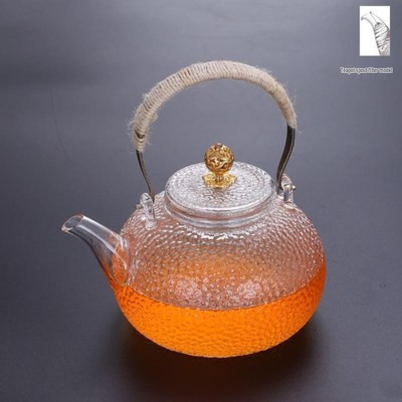 Yipan Glass Hammered Teapot