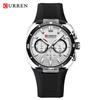 CURREN 8259 Men's Trendy Sports Quartz Watch with Large Dial