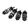RC Front Rear Shocks Absorber Aluminum Alloy High Elastic Spring RC Shock Absorption Part for ARRMA 1 7 Black