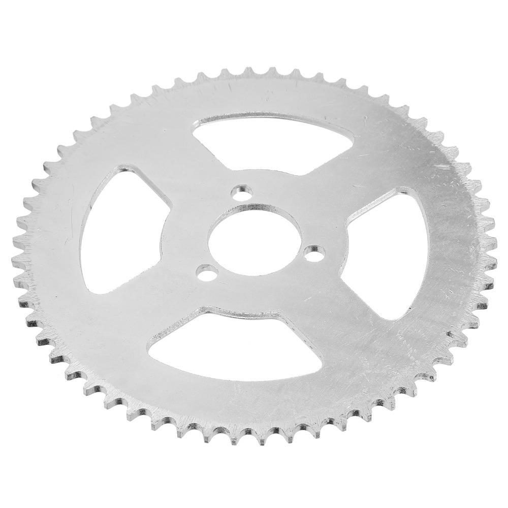 T8F 58T Chain Drive Gear Steel Replacement Sprocket Durable Rear Chain Sprocket  Kart
