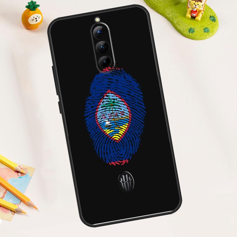 Guam Flag Case For ZTE Nubia RedMagic 11 Pro 10 9 8 8S 9S 10S Pro Plus 5G 5S 6 7 6S 7S Pro 11 Air Cover