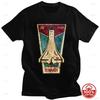 Stylish Russian CCCP Buran Tee Space Shuttle Emblem Unisex Cotton Short Sleeved Summer Loose Soviet Union USSR Spacecraft TShirt