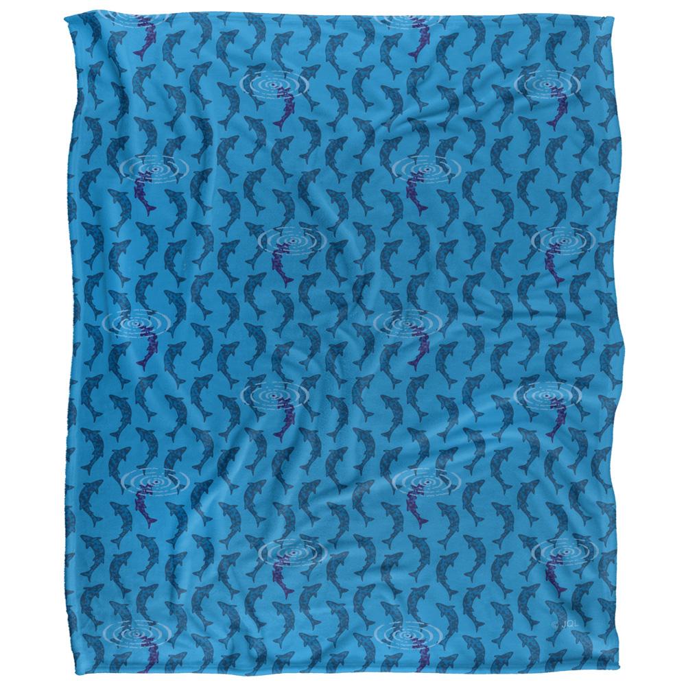 JQ Licensing Silky Trout Supersoft Blanket