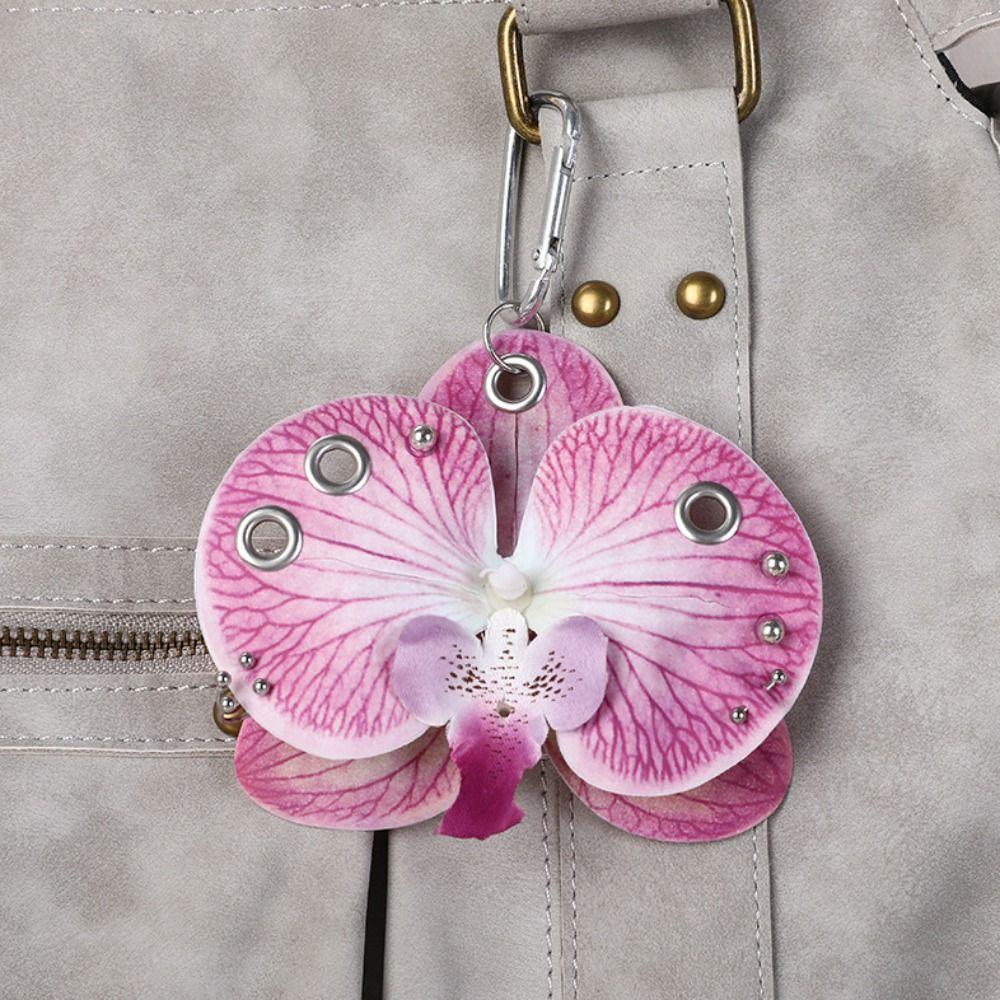 Phone Charms Imitation Flower Pendant Keyring Bag Pendant Bag Ornaments