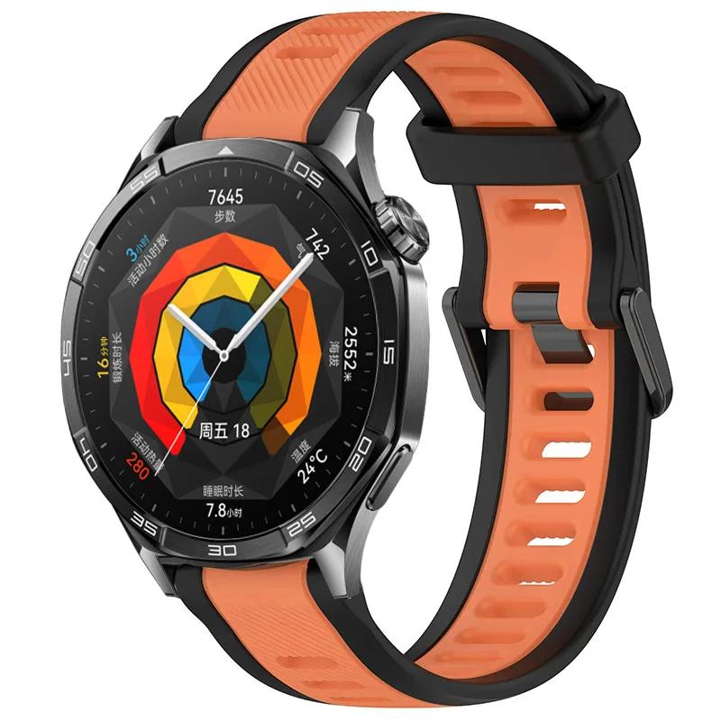 22mm 20mm 18mm Silicone Strap For Huawei Watch GT5/4/3/2 Pro Sports Bracelet Huawei Watch 5 46mm Xiaomi Watch S4 S3 S2 Wristband