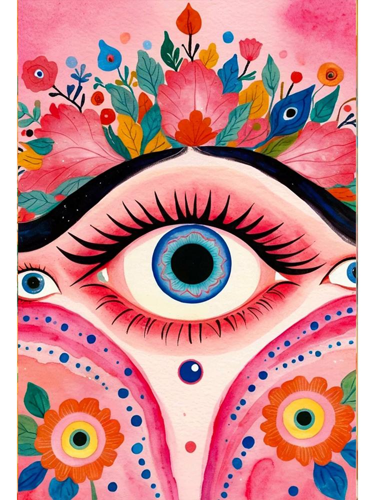 

Аниме 5D алмазная живопись набор полный круглый/квадратный алмазная мозаика мультфильм глаза девушки вышивка стразами DIY домашний декор подарок Full Round 20x30CM