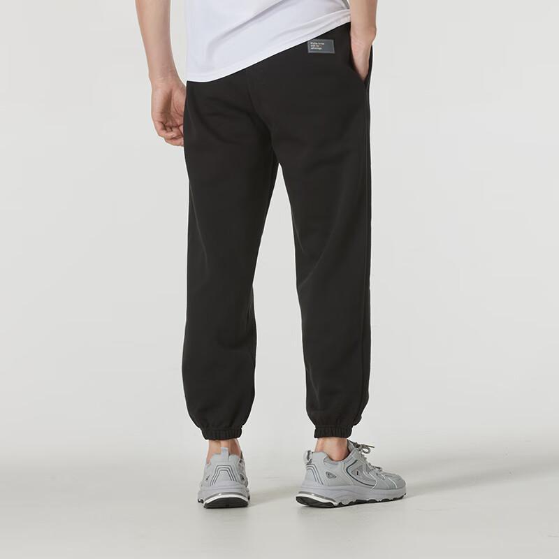 Puma Letter Training Comfortable Breathable Casual Pants Unisex pants Black 629034-01