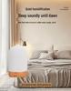 150ml USB Ceramic Aroma Diffuser & Humidifier with Timer, Silent Ultrasonic Mist, Essential Oil Compatible, 7 Color LED Lights