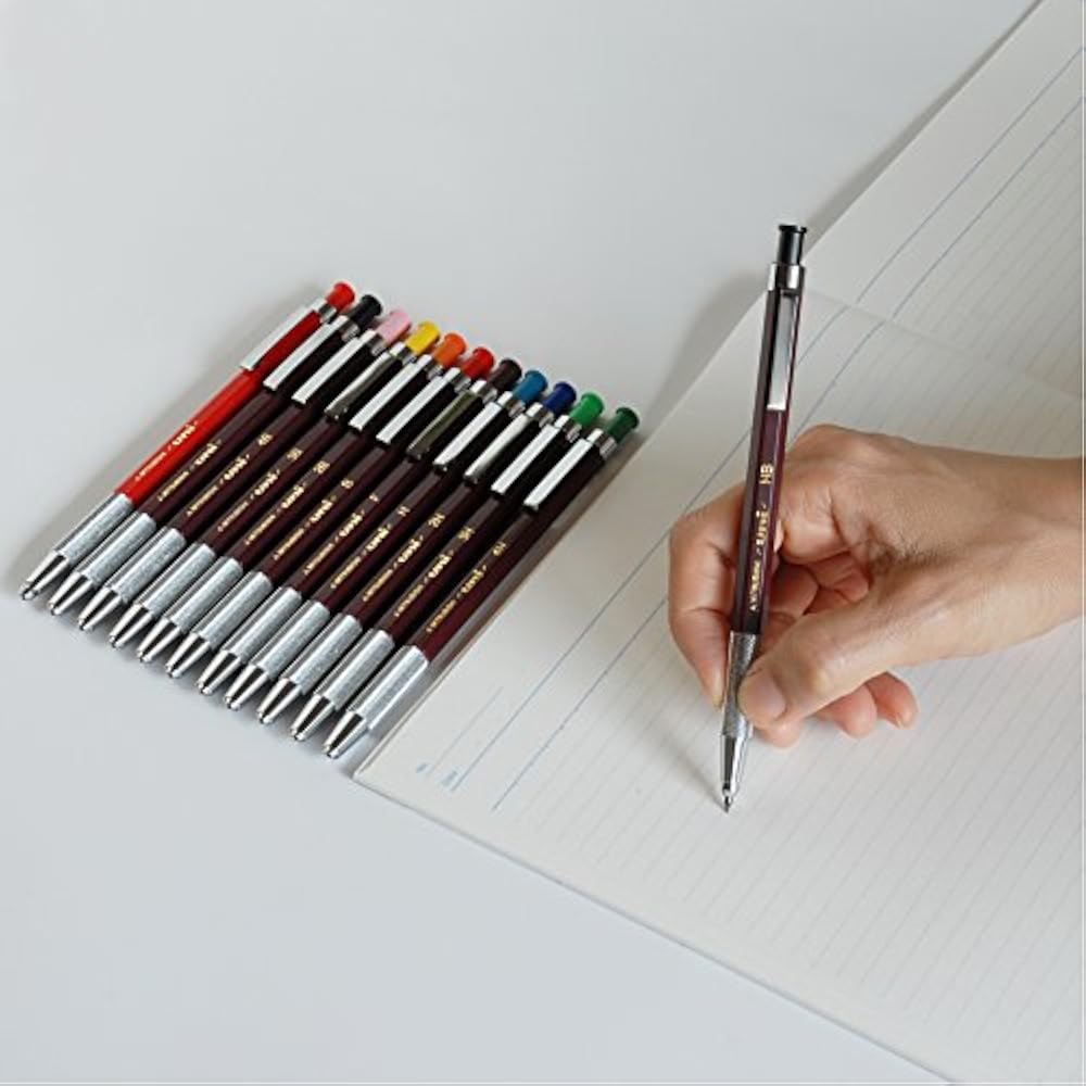 Mitsubishi Pencil Mechanical Pencil Uniholder 2 Construction Red Lead MH500.15